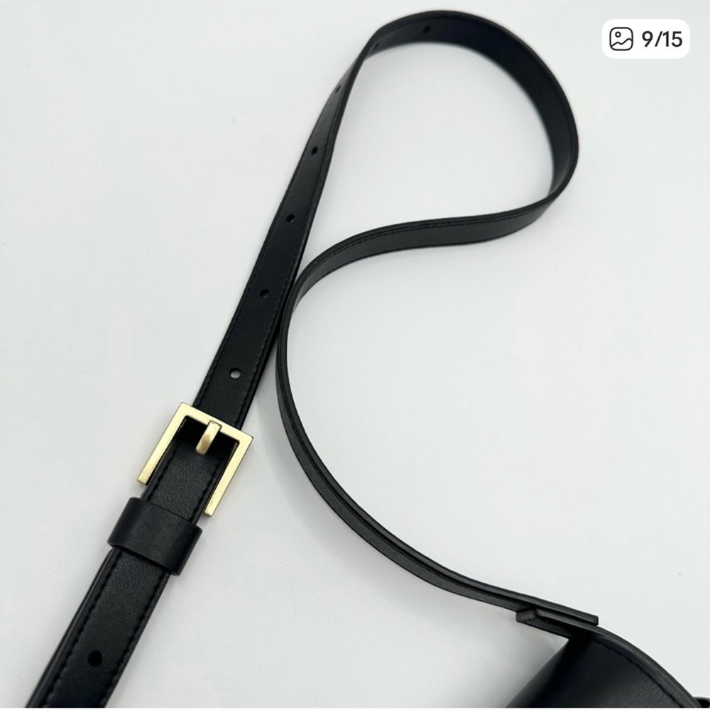 All Saints Ida Leather Crossbody Bag - Picture 9 of 15